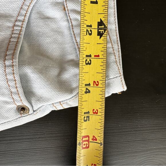 Dolce & Gabbana Womens Size 26 Denim Mini Skirt Light Wash Vintage Y2K VTG HTF - Picture 5 of 10